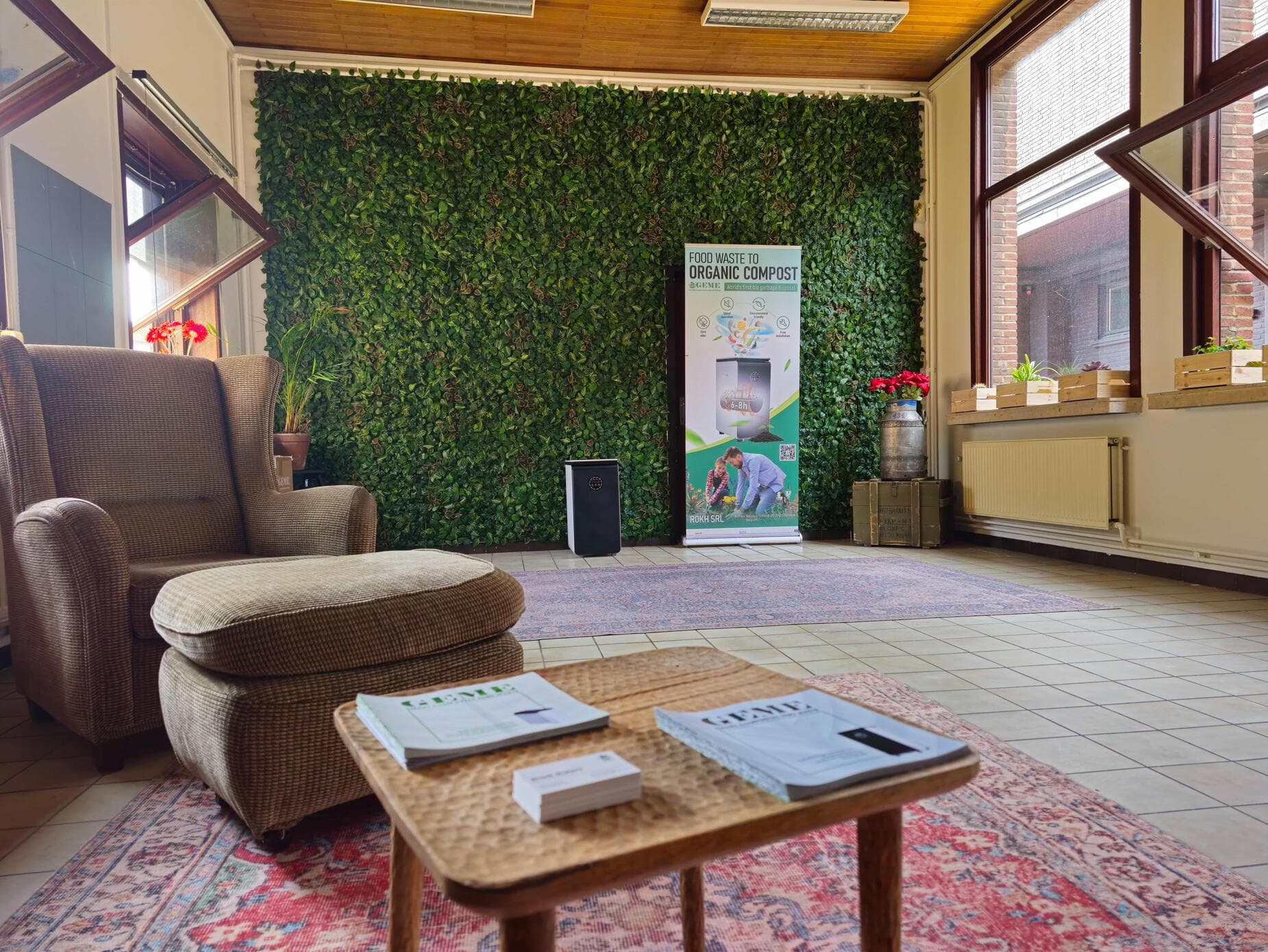 Interior view of GEME store in Antwerp, Belgium 1